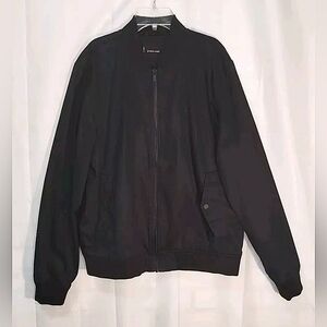 Everlane Jacket Mens Black The Bomber Jacket Cotton Sz L